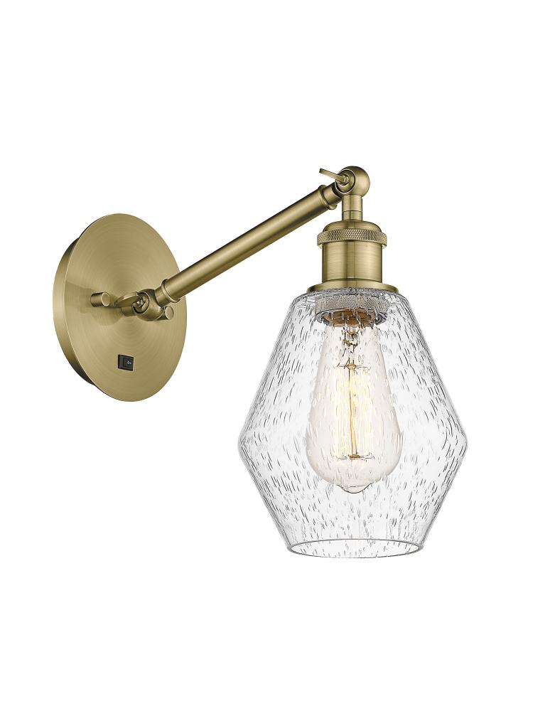 Cindyrella - 1 Light - 6 inch - Antique Brass - Sconce