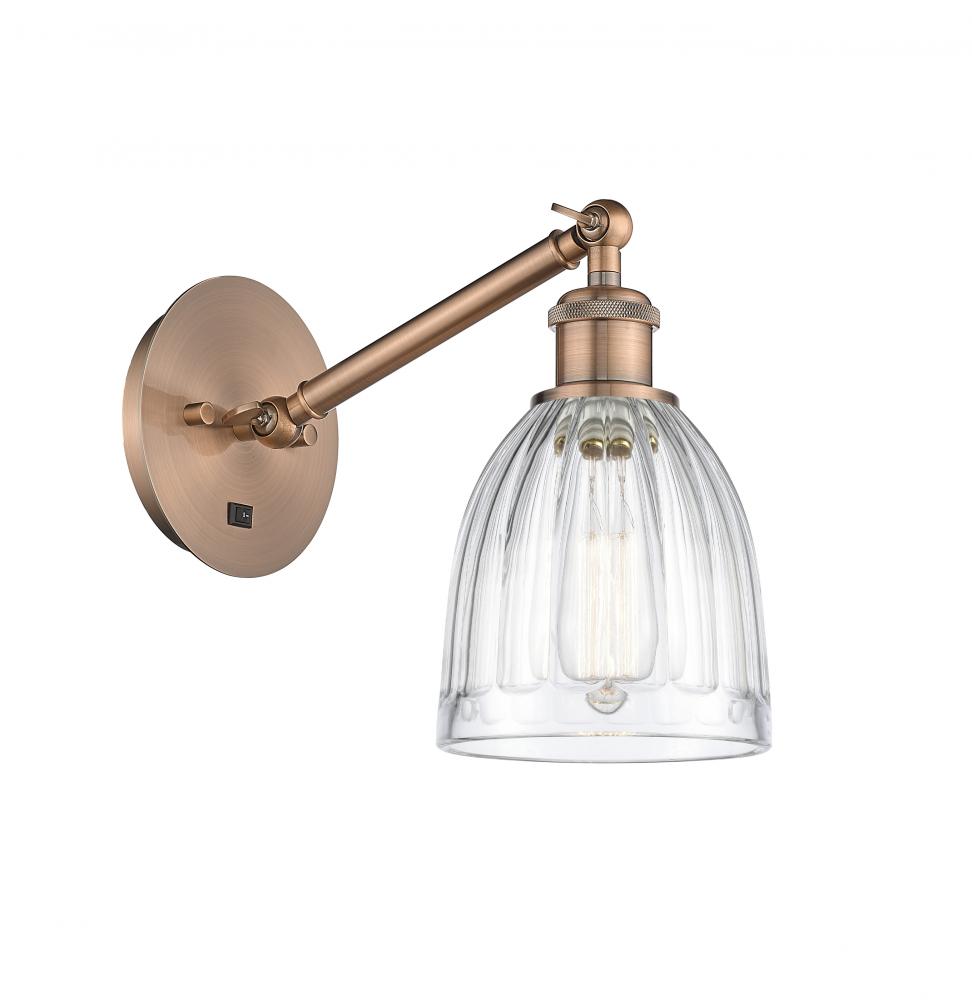 Brookfield - 1 Light - 6 inch - Antique Copper - Sconce