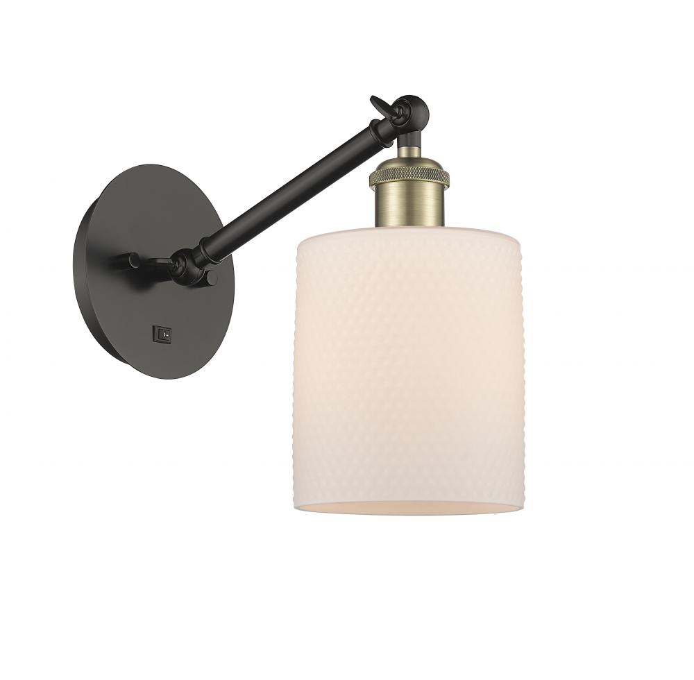 Cobbleskill - 1 Light - 5 inch - Black Antique Brass - Sconce