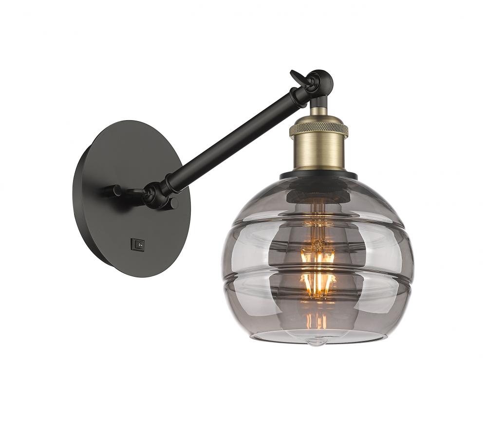 Rochester - 1 Light - 6 inch - Black Antique Brass - Sconce