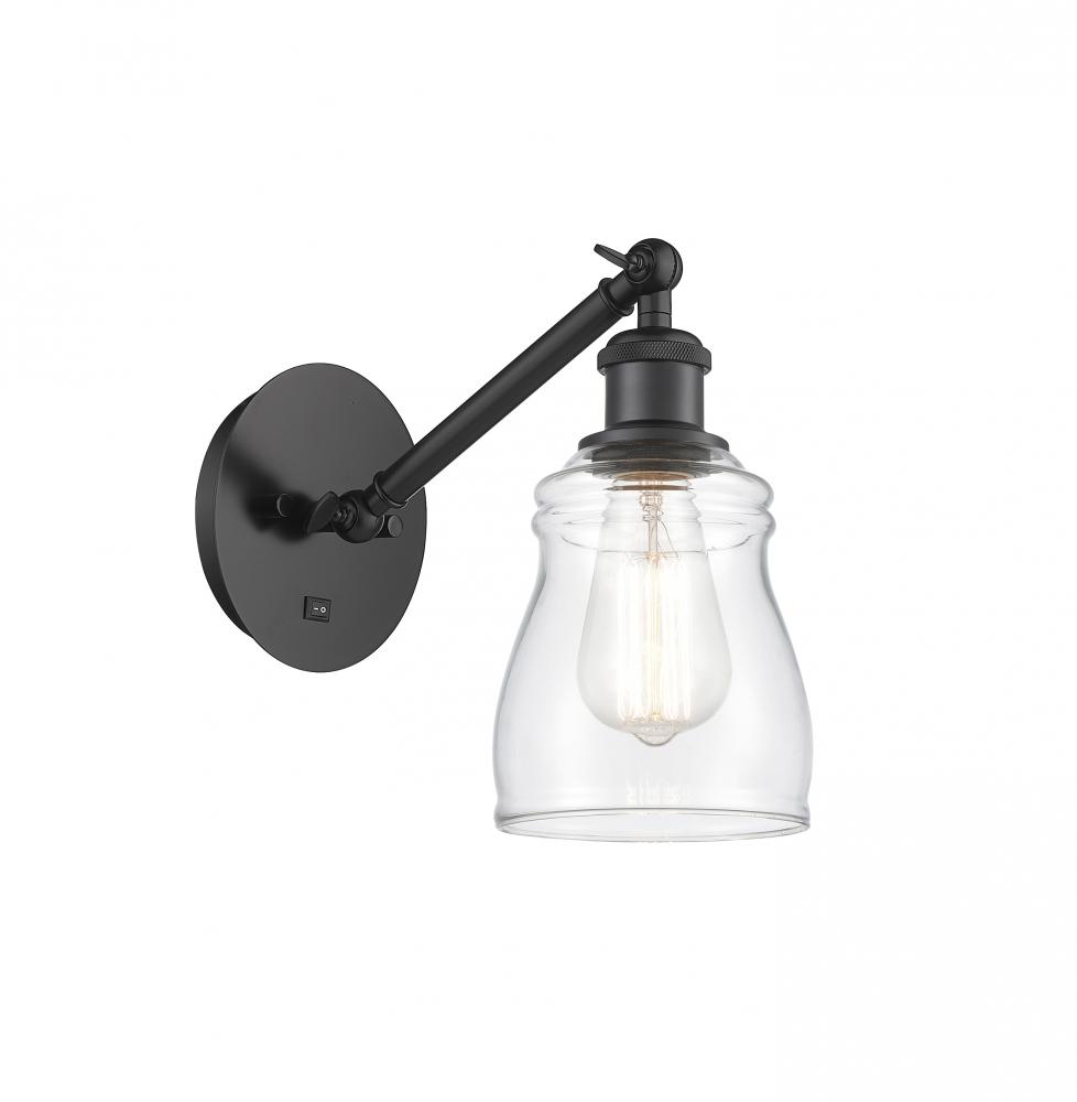 Ellery - 1 Light - 5 inch - Matte Black - Sconce