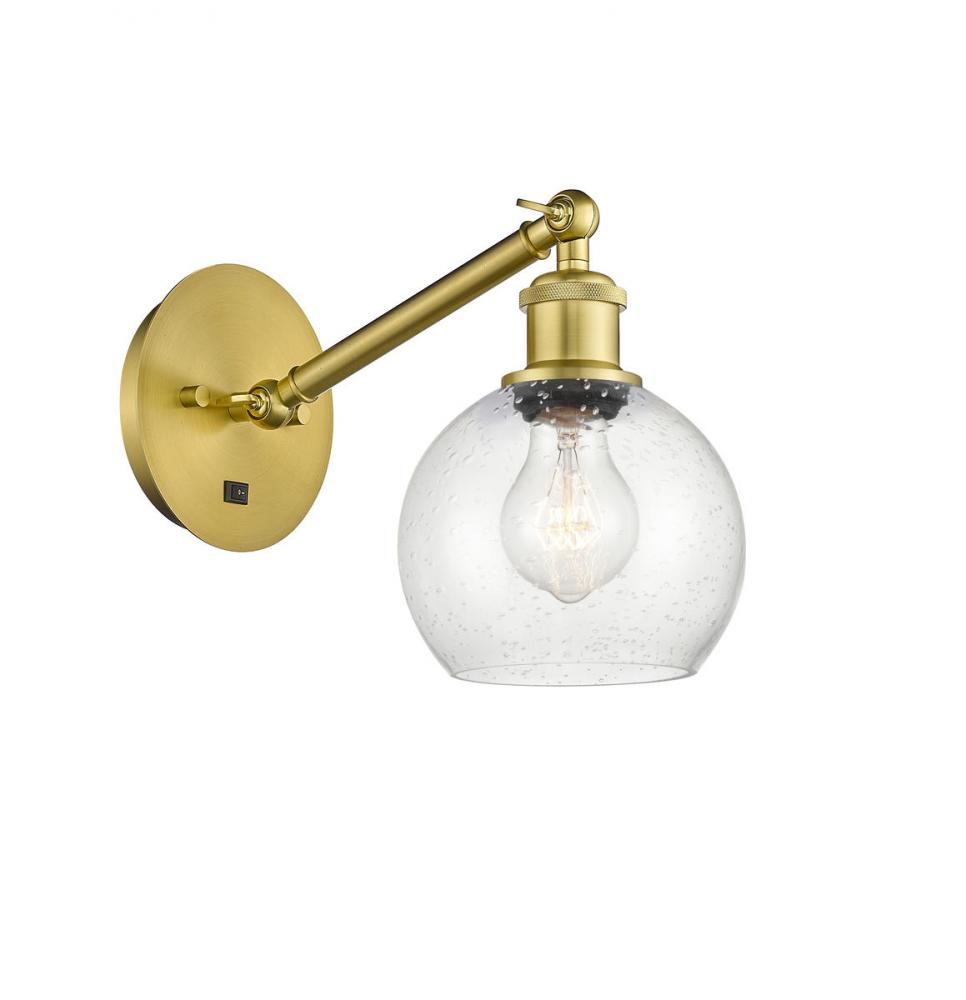 Athens - 1 Light - 6 inch - Satin Gold - Sconce