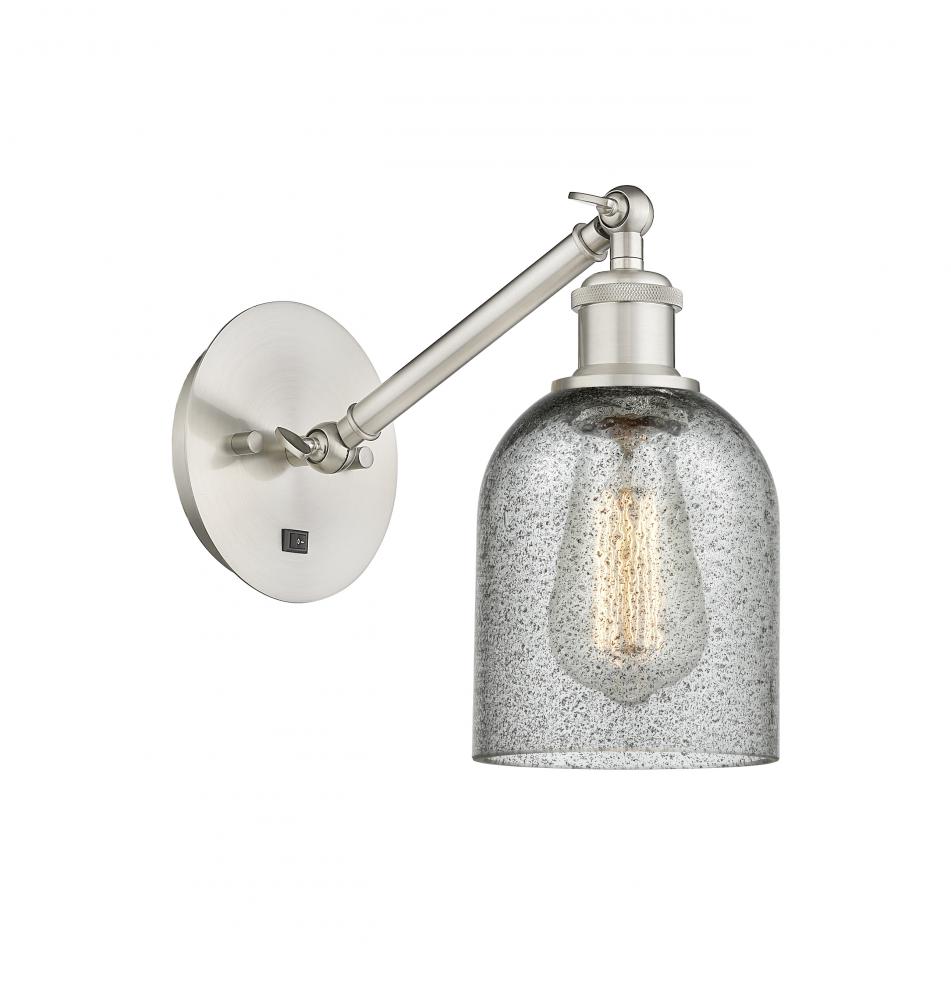 Caledonia - 1 Light - 5 inch - Brushed Satin Nickel - Sconce