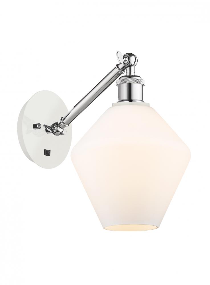 Cindyrella - 1 Light - 8 inch - White Polished Chrome - Sconce