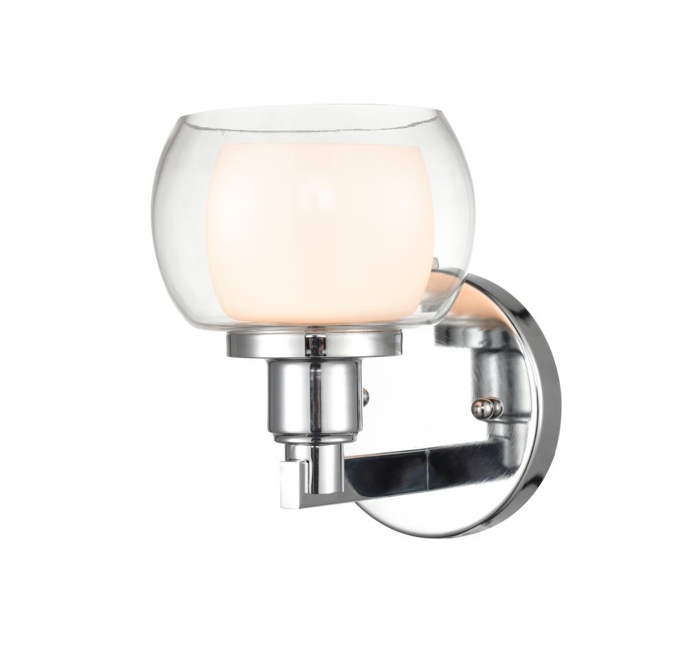 Cairo - 1 Light - 5 inch - Polished Chrome - Bath Vanity Light