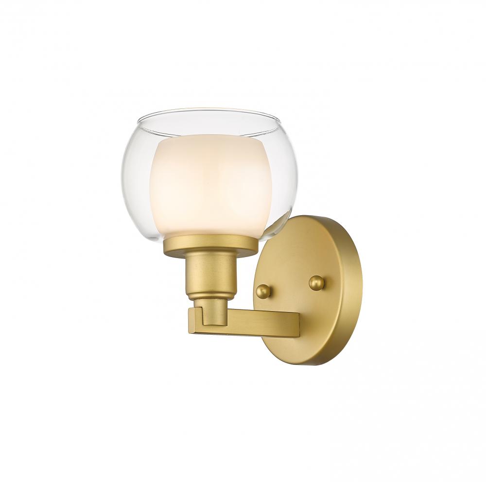 Cairo - 1 Light - 5 inch - Satin Gold - Bath Vanity Light