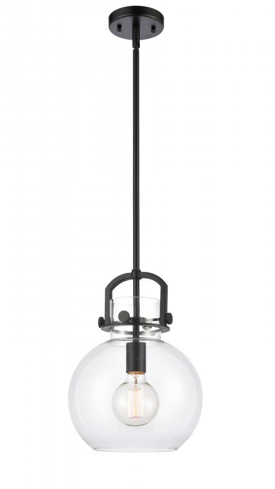 Newton Sphere - 1 Light - 10 inch - Matte Black - Multi Pendant