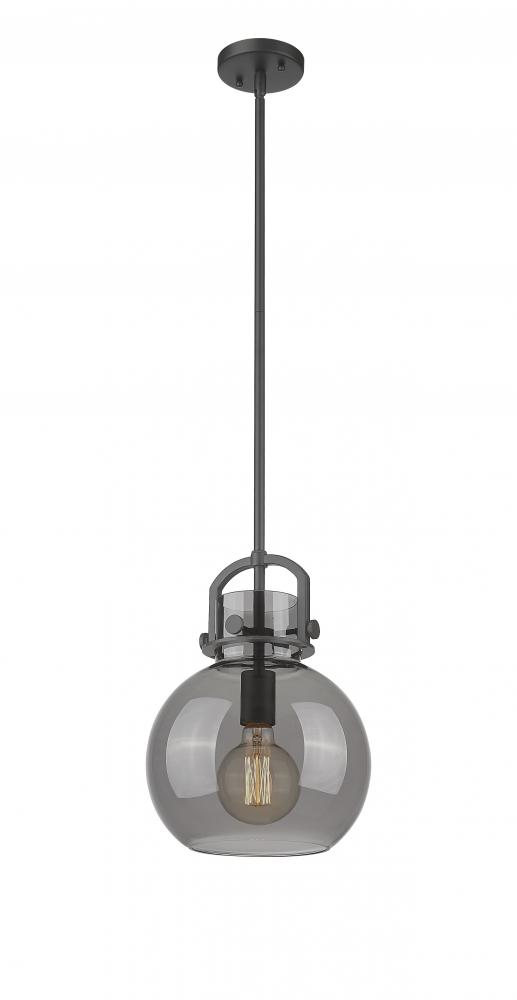 Newton Sphere - 1 Light - 10 inch - Matte Black - Mini Pendant