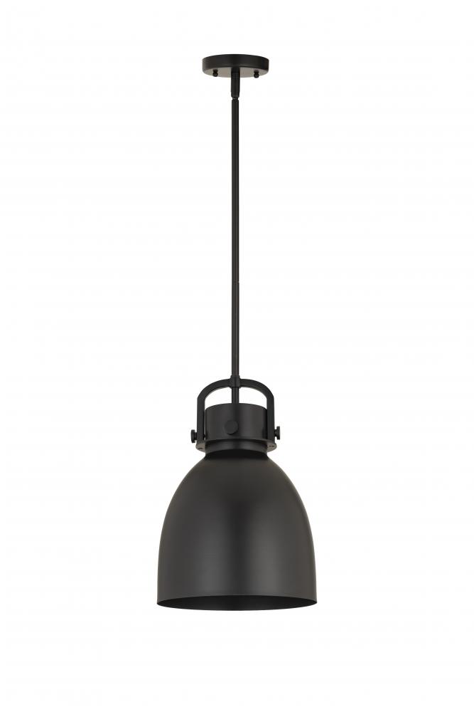 Newton Sphere - 1 Light - 10 inch - Matte Black - Mini Pendant