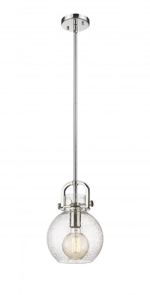 Newton Sphere - 1 Light - 8 inch - Polished Nickel - Multi Pendant