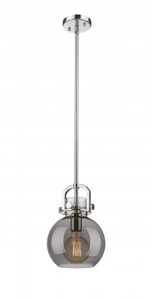 Newton Sphere - 1 Light - 8 inch - Polished Nickel - Multi Pendant