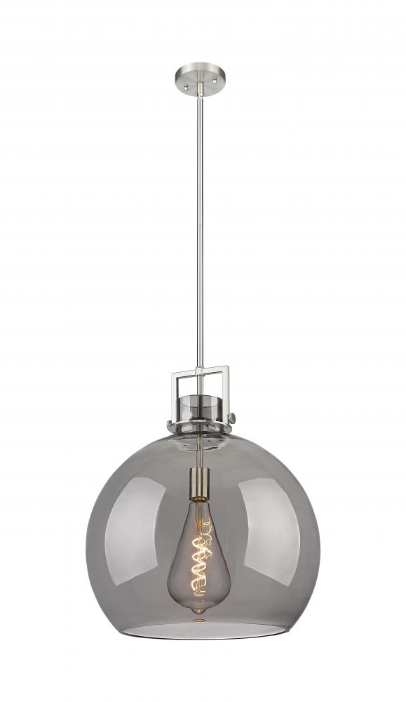 Newton Sphere - 1 Light - 18 inch - Matte Black - Multi Pendant