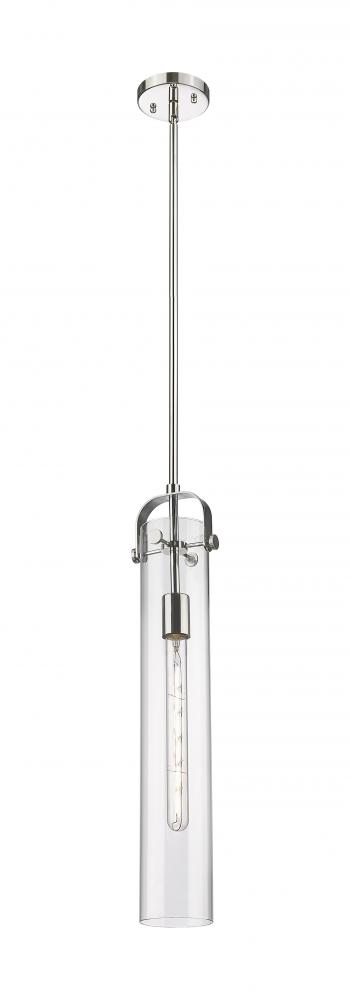 Pilaster - 1 Light - 5 inch - Polished Nickel - Pendant