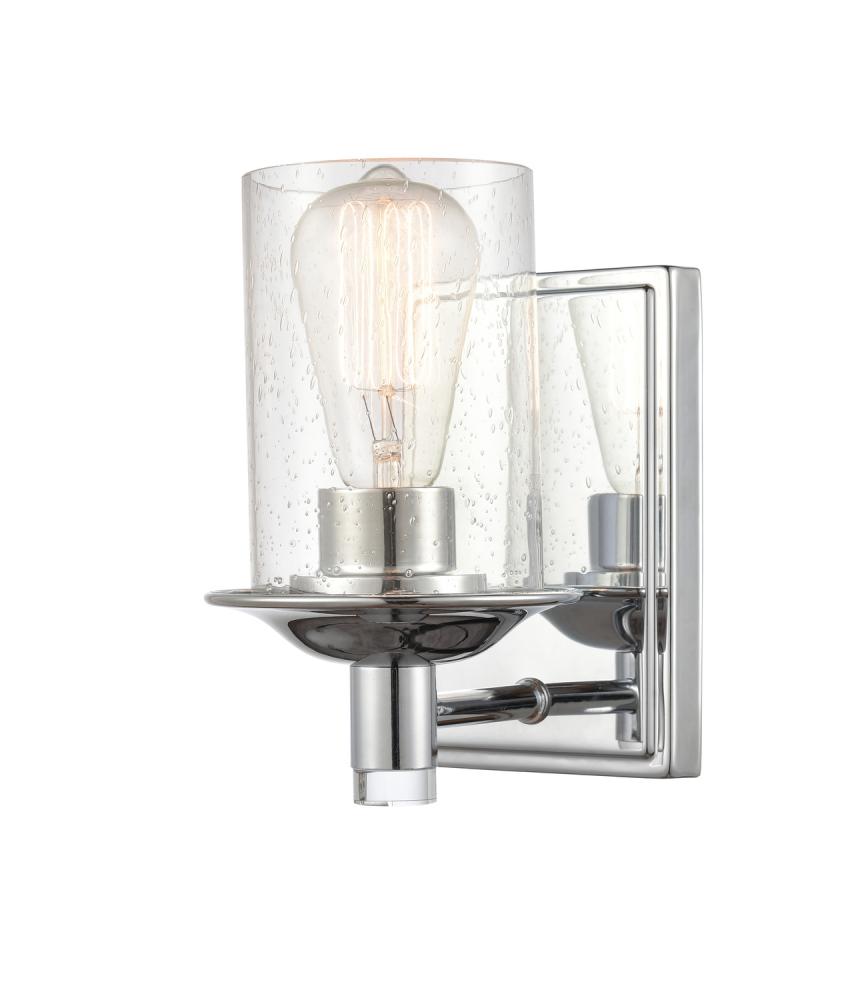 Manhattan - 1 Light - 5 inch - Polished Chrome - Bath Vanity Light