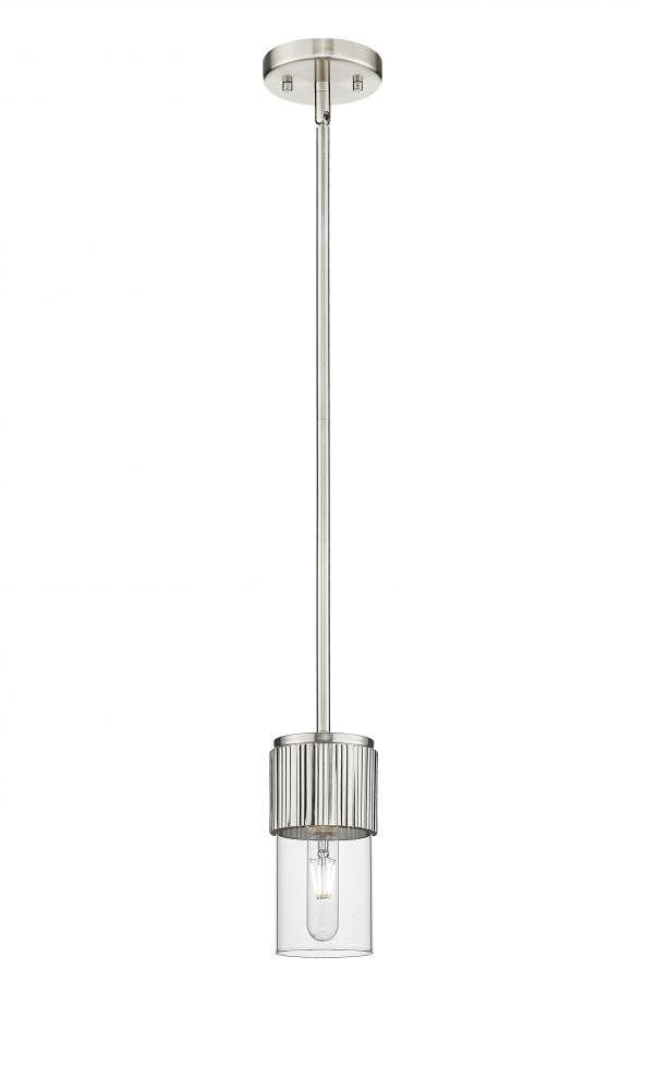 Bolivar - 1 Light - 5 inch - Satin Nickel - Pendant