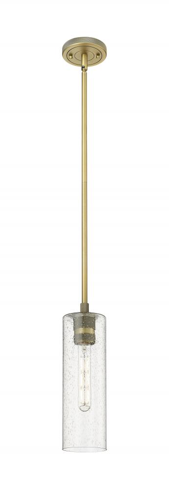 Crown Point - 1 Light - 5 inch - Brushed Brass - Pendant