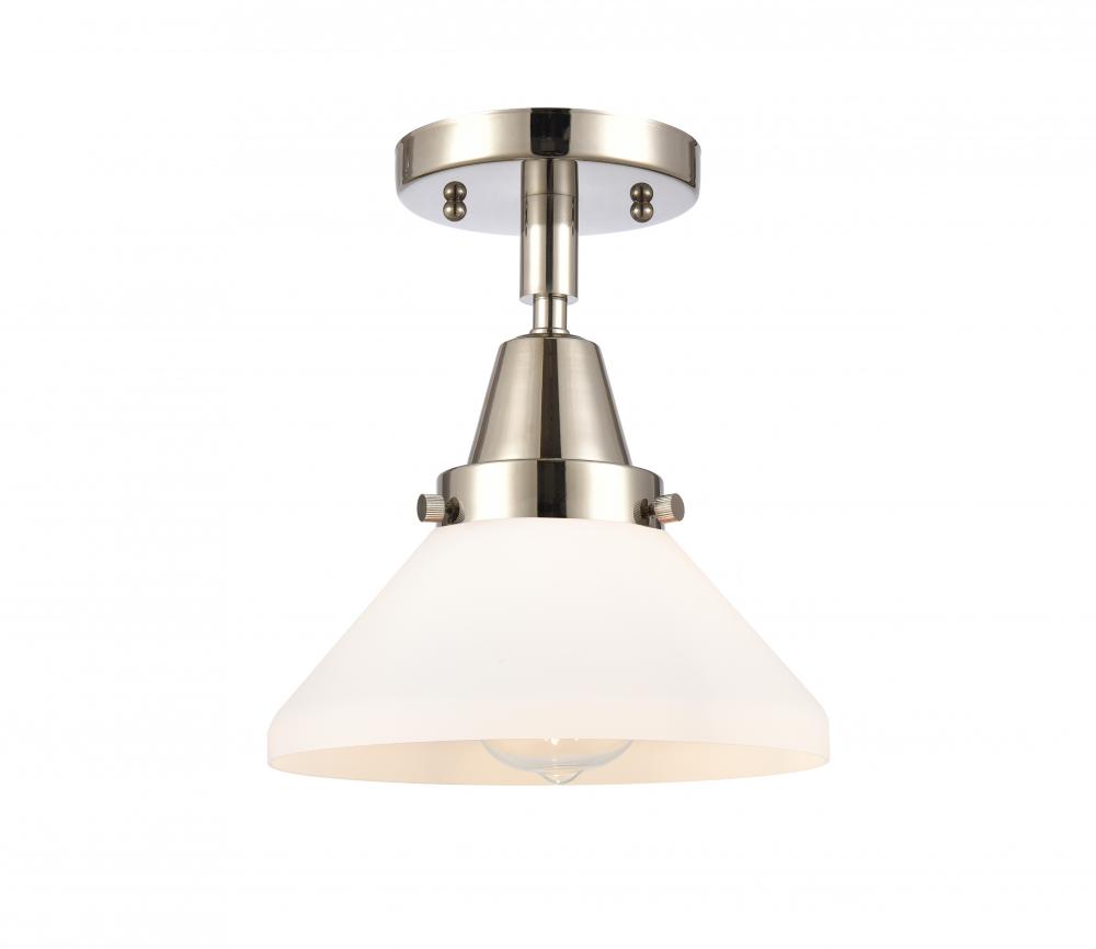 Caden - 1 Light - 8 inch - Polished Nickel - Flush Mount