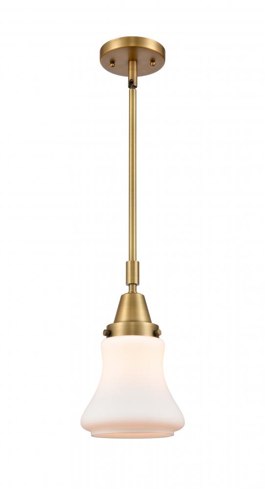 Bellmont - 1 Light - 7 inch - Brushed Brass - Mini Pendant