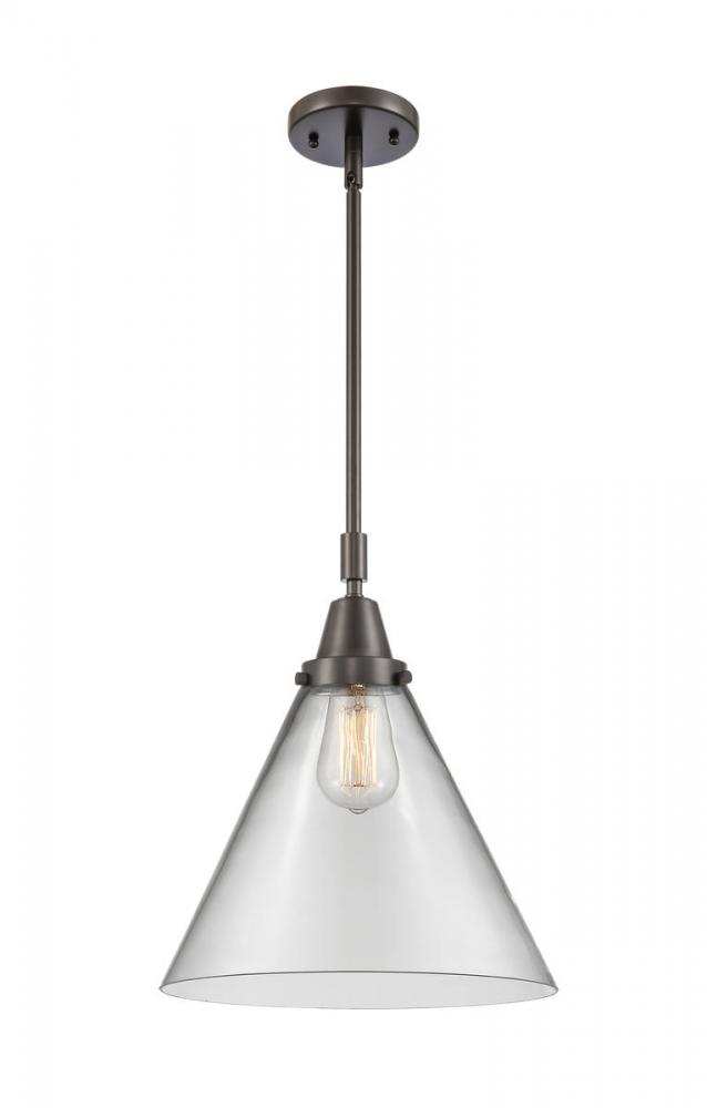 Cone - 1 Light - 12 inch - Oil Rubbed Bronze - Mini Pendant