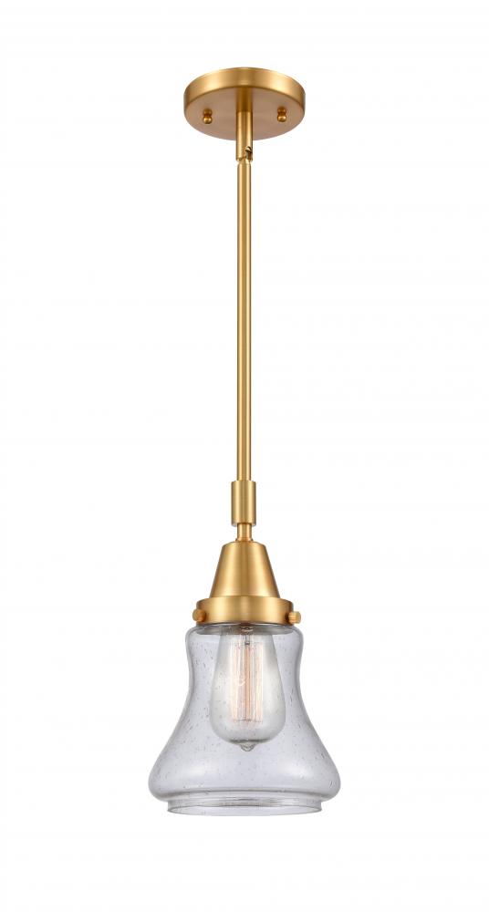 Bellmont - 1 Light - 7 inch - Satin Gold - Mini Pendant