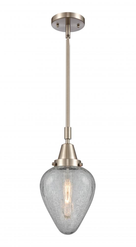 Geneseo - 1 Light - 7 inch - Brushed Satin Nickel - Mini Pendant