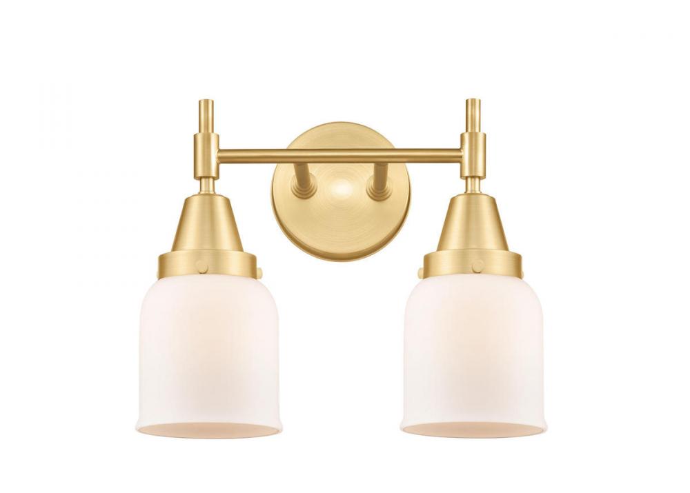 Caden - 2 Light - 14 inch - Satin Gold - Bath Vanity Light