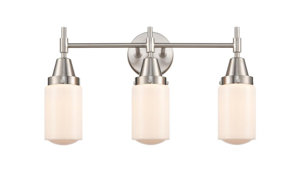 Dover - 3 Light - 23 inch - Satin Nickel - Bath Vanity Light