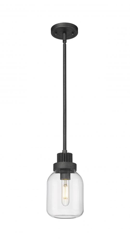 Somers - 1 Light - 6 inch - Weathered Zinc - Pendant