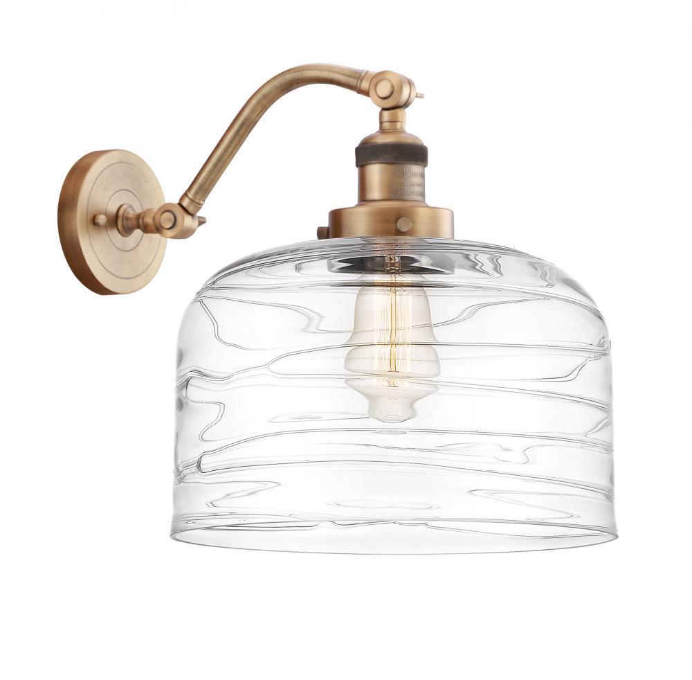 Bell - 1 Light - 12 inch - Brushed Brass - Sconce