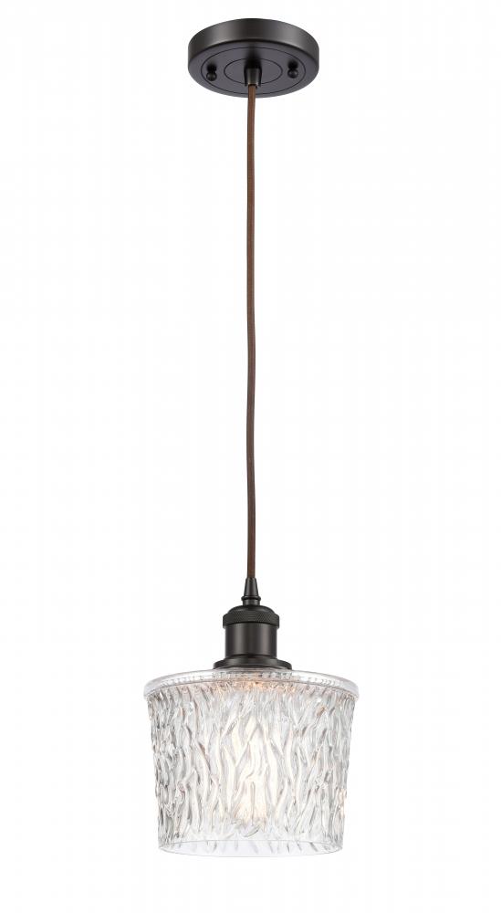 Niagara - 1 Light - 7 inch - Oil Rubbed Bronze - Cord hung - Mini Pendant