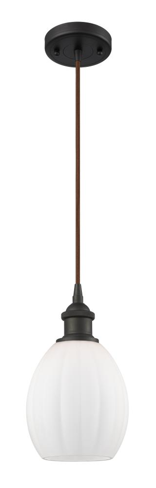 Eaton - 1 Light - 6 inch - Oil Rubbed Bronze - Cord hung - Mini Pendant