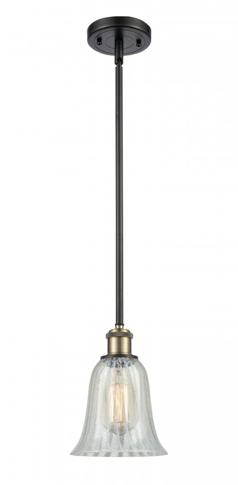 Hanover - 1 Light - 6 inch - Black Antique Brass - Mini Pendant
