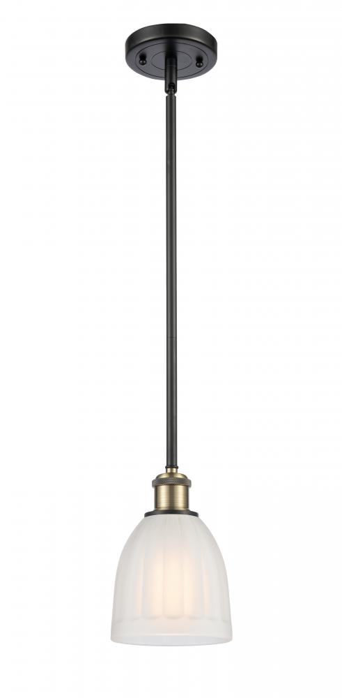 Brookfield - 1 Light - 6 inch - Black Antique Brass - Mini Pendant