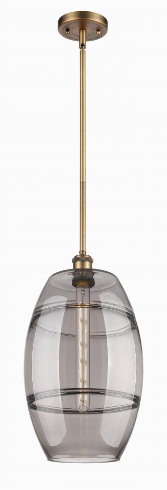 Vaz - 1 Light - 10 inch - Brushed Brass - Mini Pendant