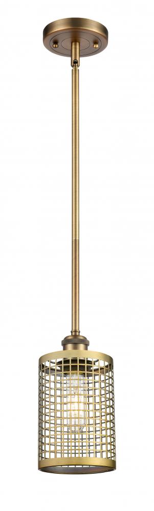 Nestbrook - 1 Light - 5 inch - Brushed Brass - Mini Pendant