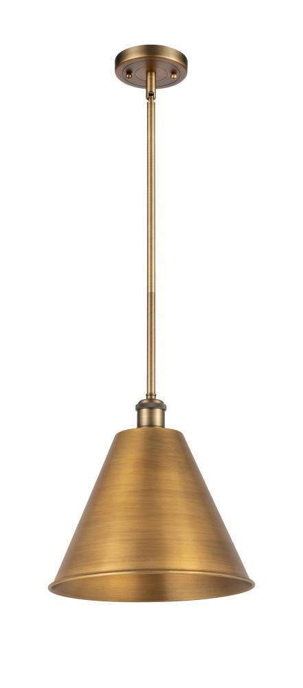 Berkshire - 1 Light - 12 inch - Brushed Brass - Pendant
