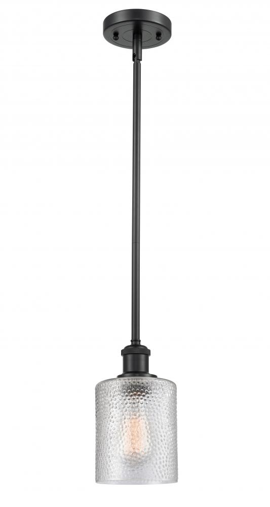 Cobbleskill - 1 Light - 5 inch - Matte Black - Mini Pendant