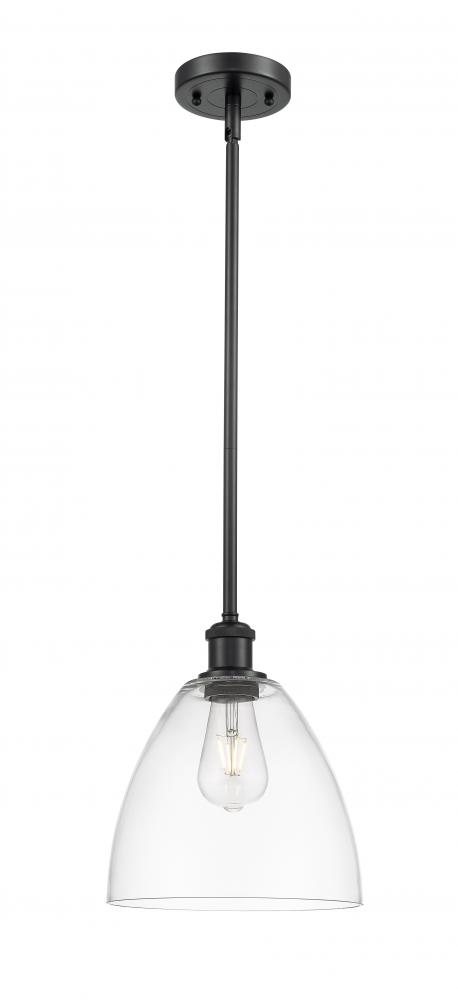 Bristol - 1 Light - 9 inch - Matte Black - Mini Pendant