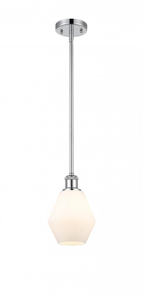 Cindyrella - 1 Light - 6 inch - Polished Chrome - Mini Pendant