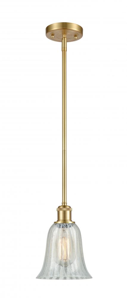 Hanover - 1 Light - 6 inch - Satin Gold - Mini Pendant
