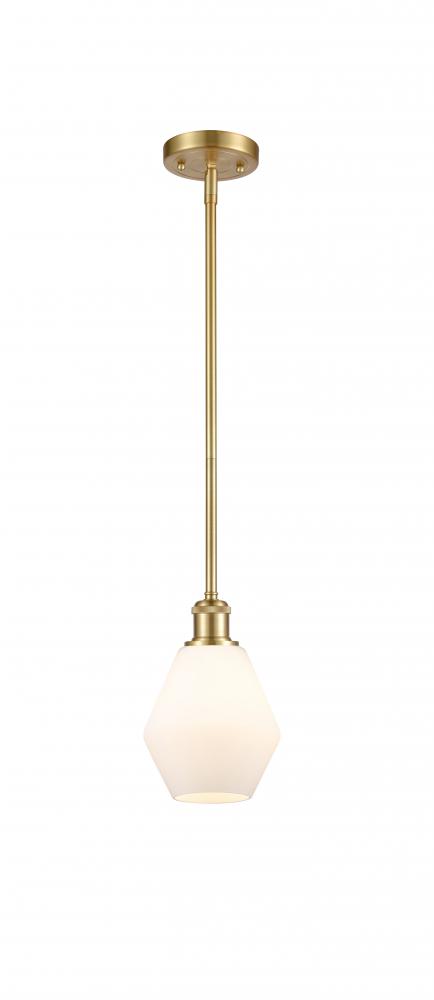 Cindyrella - 1 Light - 6 inch - Satin Gold - Mini Pendant