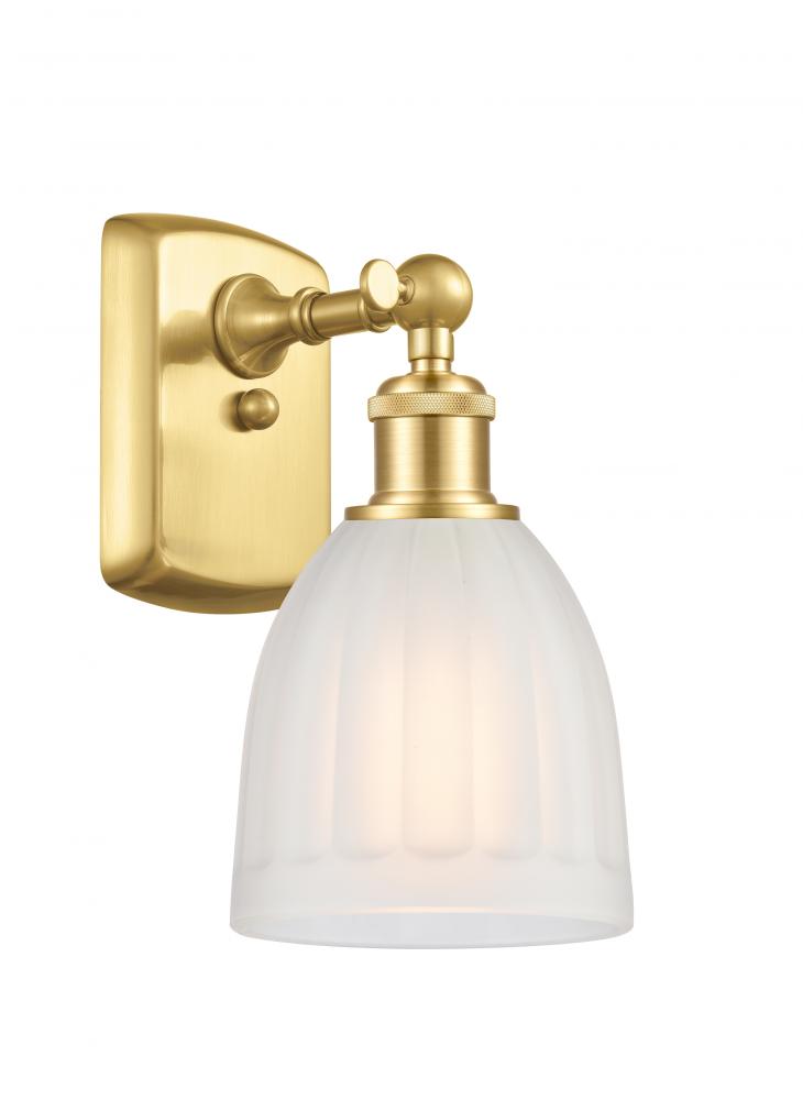 Brookfield - 1 Light - 6 inch - Satin Gold - Sconce