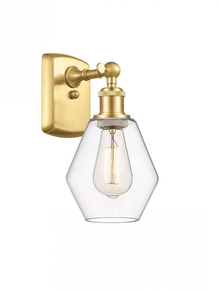 Cindyrella - 1 Light - 6 inch - Satin Gold - Sconce