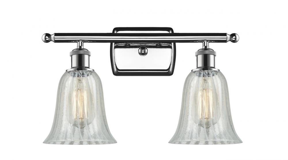 Hanover - 2 Light - 16 inch - Polished Chrome - Bath Vanity Light