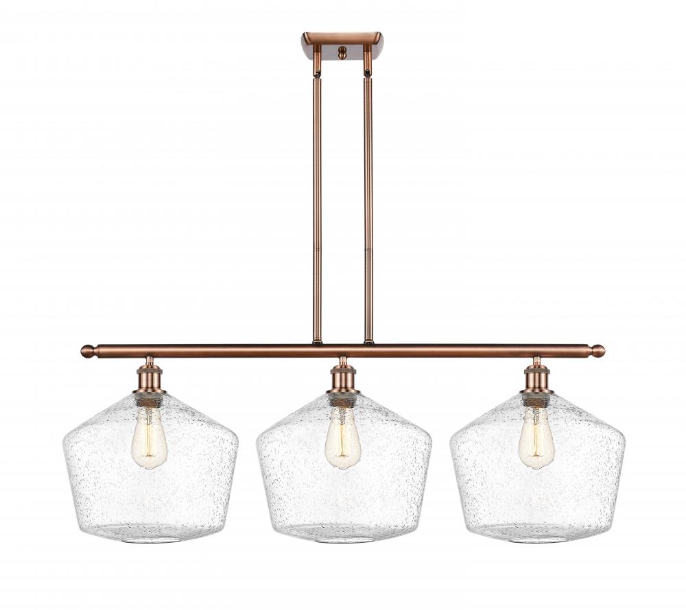 Cindyrella - 3 Light - 39 inch - Antique Copper - Cord hung - Island Light