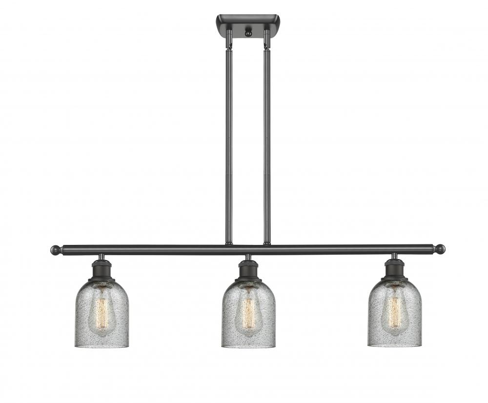 Caledonia - 3 Light - 36 inch - Oil Rubbed Bronze - Cord hung - Island Light