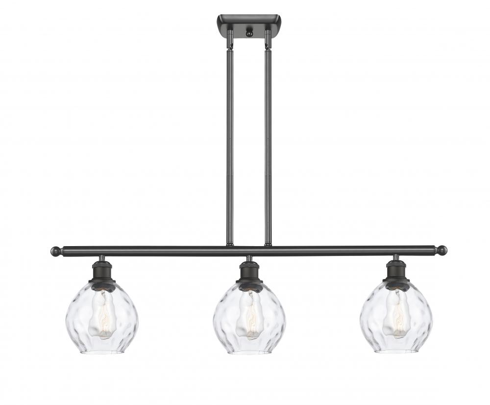 Waverly - 3 Light - 36 inch - Oil Rubbed Bronze - Cord hung - Island Light