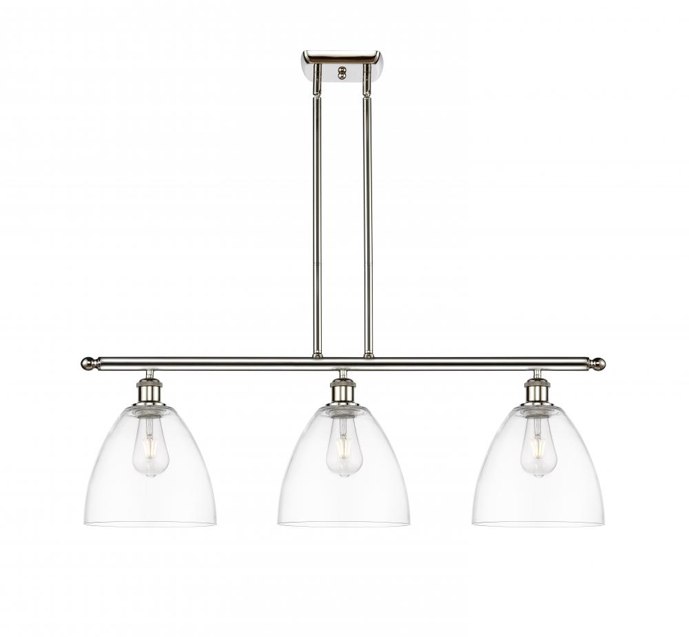 Bristol - 3 Light - 36 inch - Polished Nickel - Cord hung - Island Light