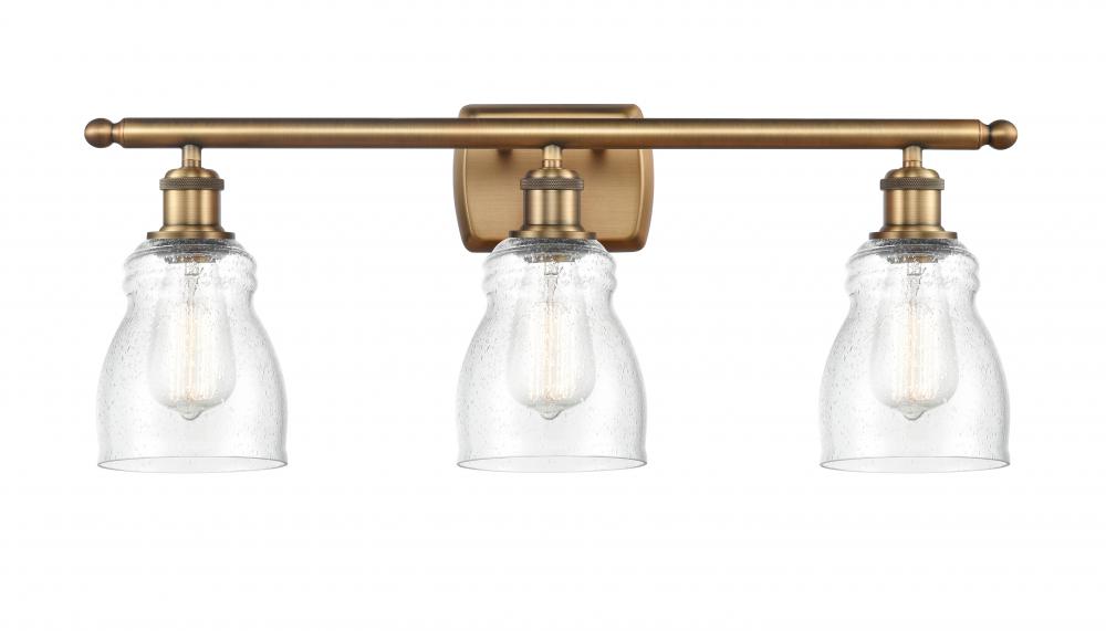 Ellery - 3 Light - 25 inch - Brushed Brass - Bath Vanity Light