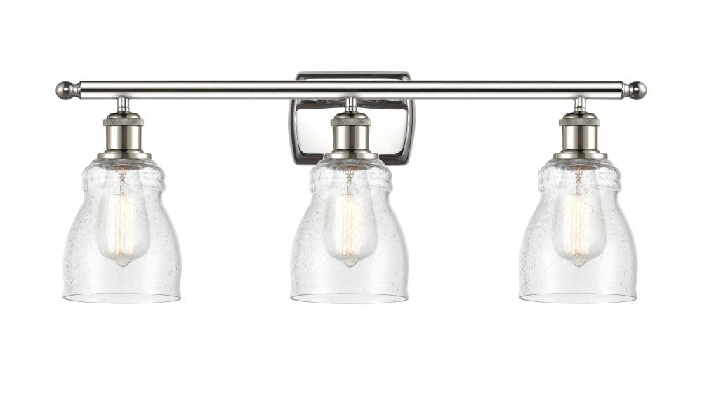 Ellery - 3 Light - 25 inch - Polished Nickel - Bath Vanity Light